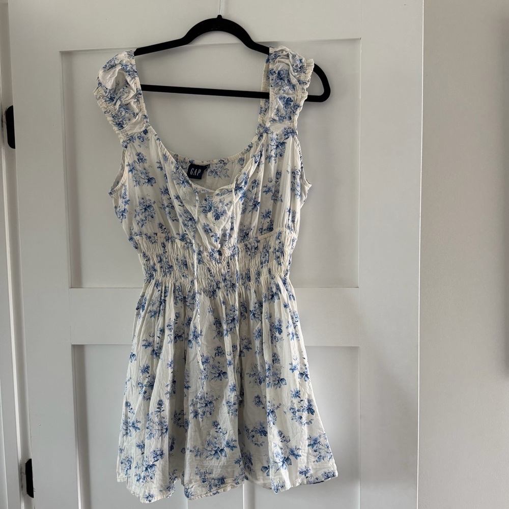 Gap mini smocked dress size large - Picture 5 of 9